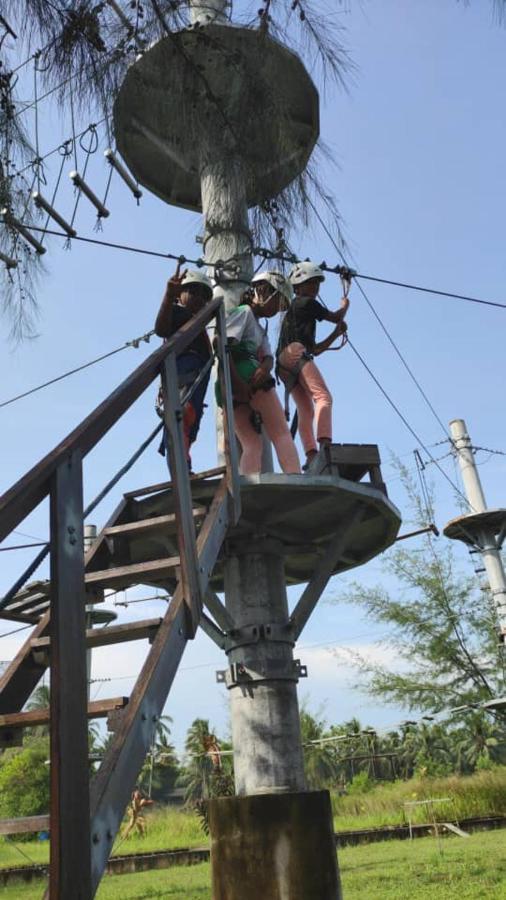 Hotel Kanopi Tipi Kampung Sungai Rengit Exteriér fotografie